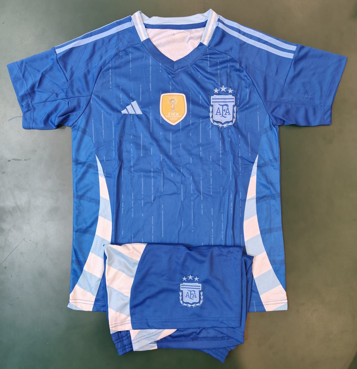 Latest Argentina Away Jersey With Shorts