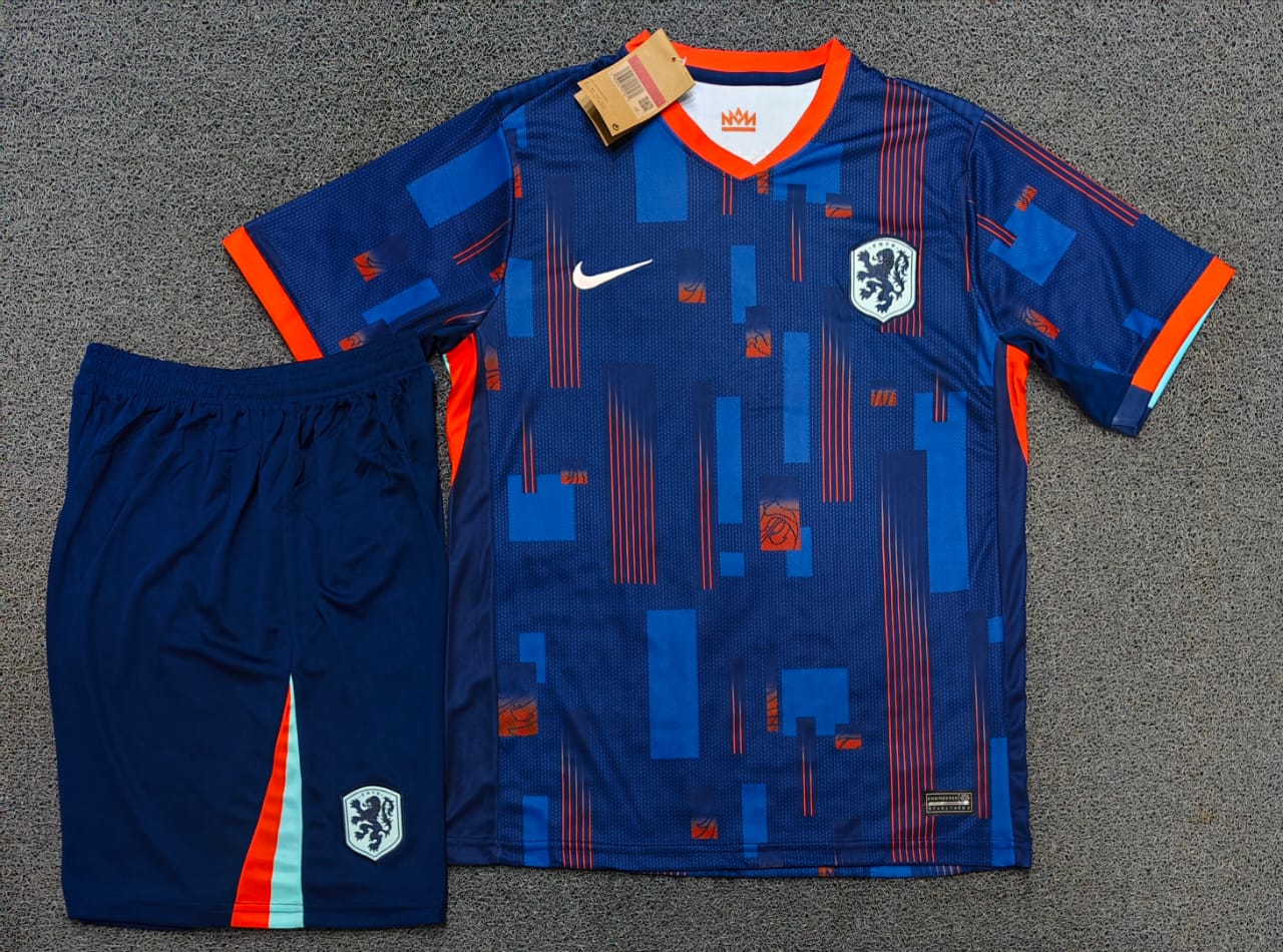 EURO 2024- Netherlands New Away Jersey with shorts