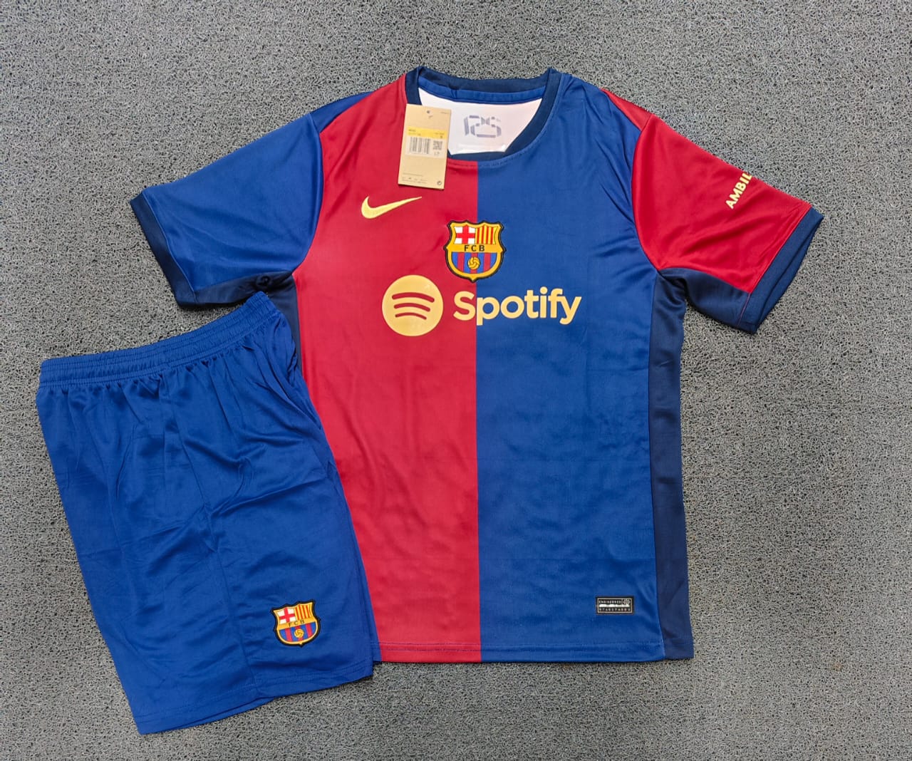 Barcelona jersey with shorts online