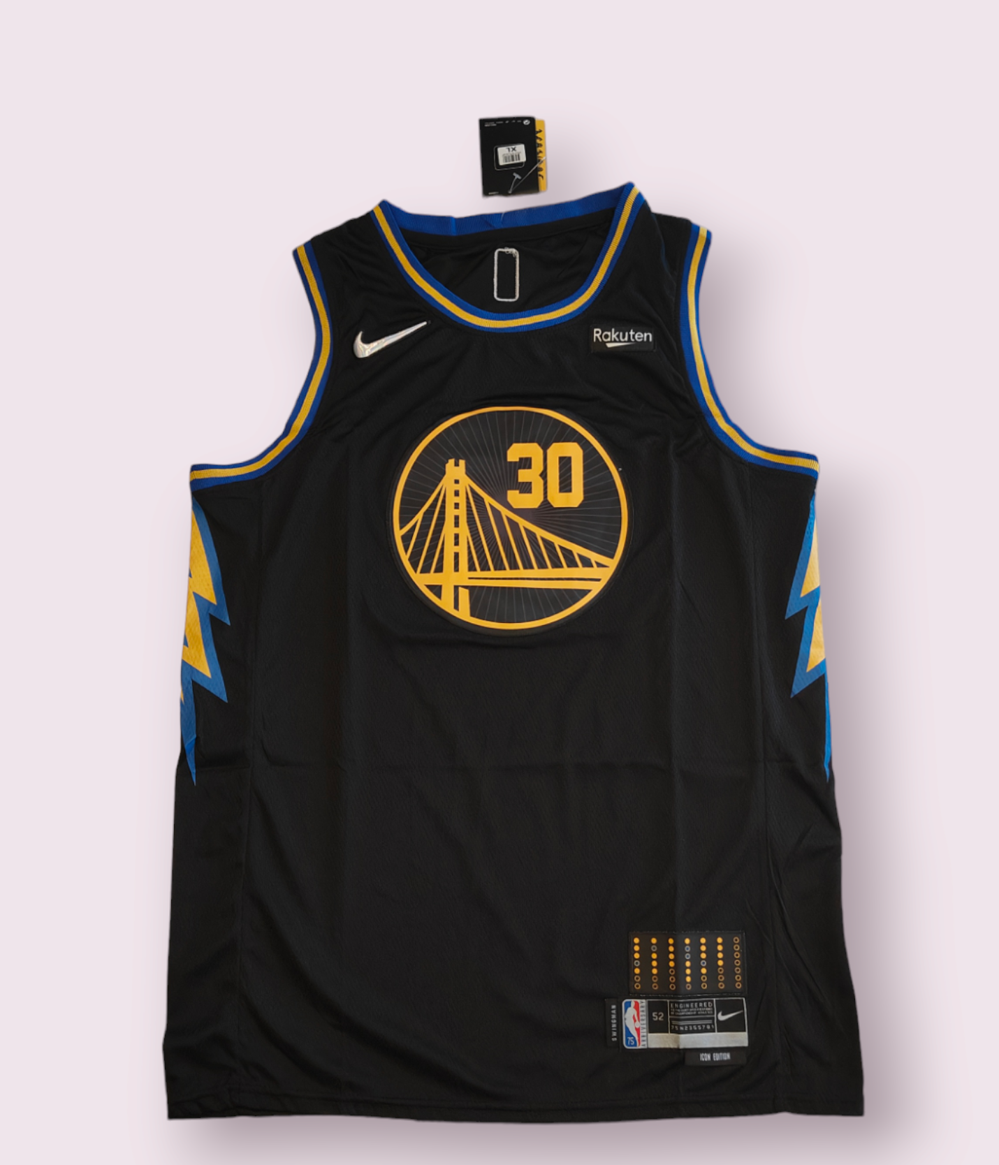 Men s Stephen Curry 30 Golden State Warriors Swingman NBA Jersey Ci Maniac Unisex Clothing