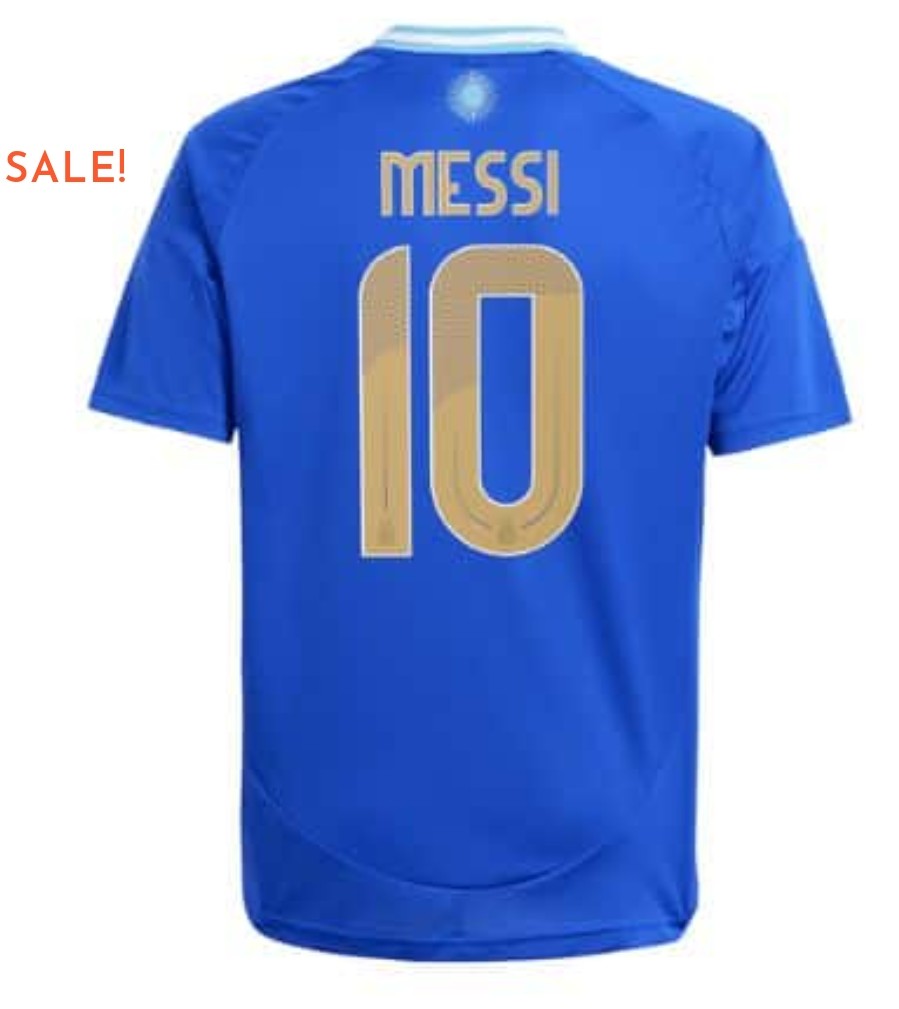 Messi Argentina Away Jersey with Shorts