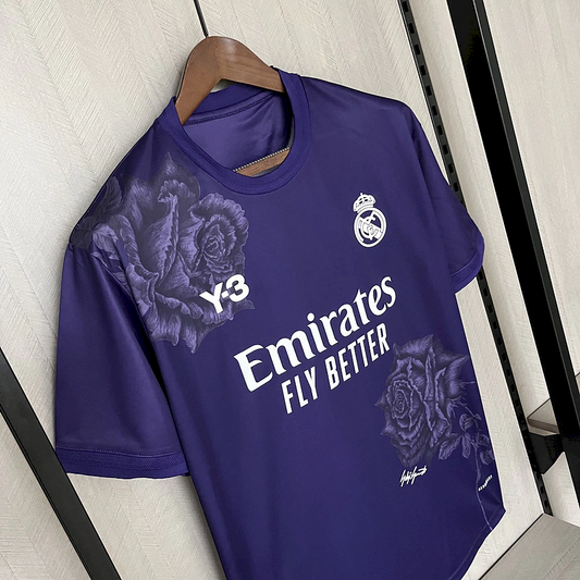 Real Madrid Y3 Special Edition Purple Football Jersey - 2024