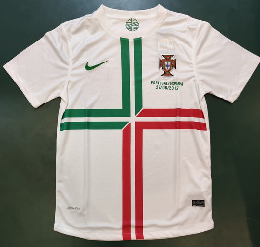 Portugal Vintage World Cup 2012 Jersey- White color