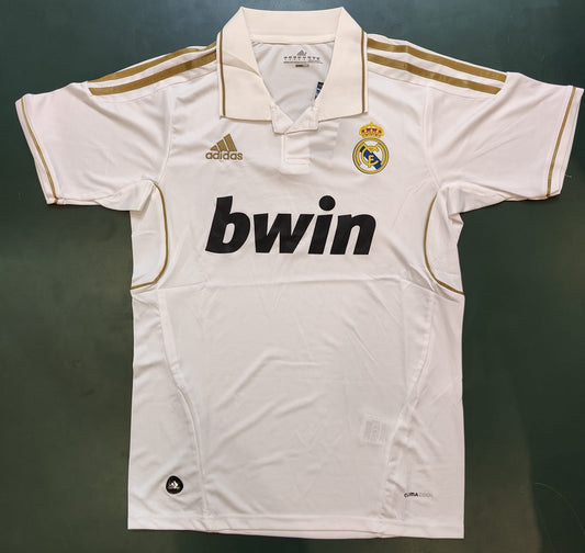 Real Madrid Vintage Home Jersey- White