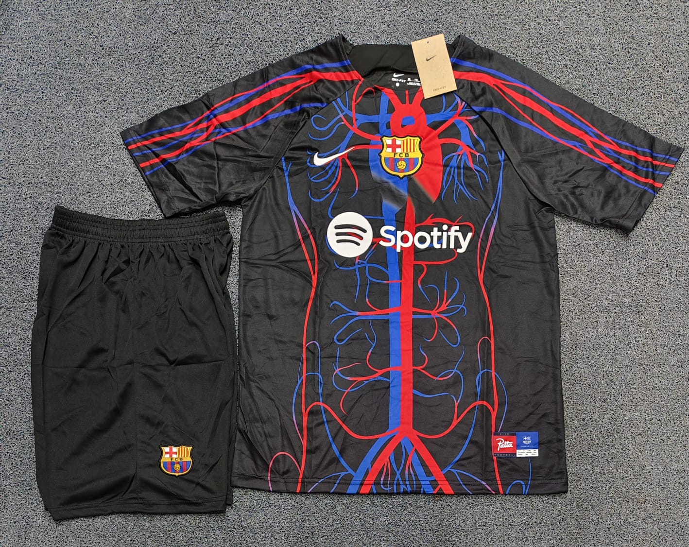 Barcelona Special Edition Jersey with shorts