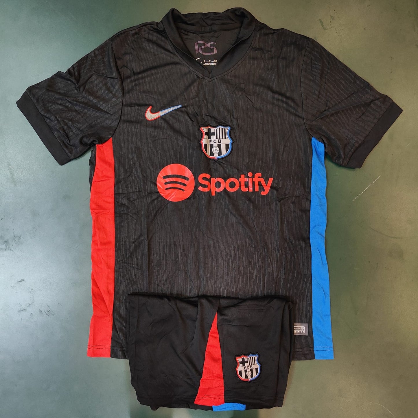 Barcelona Latest Away Football Jersey with Shorts -Season 2024-25