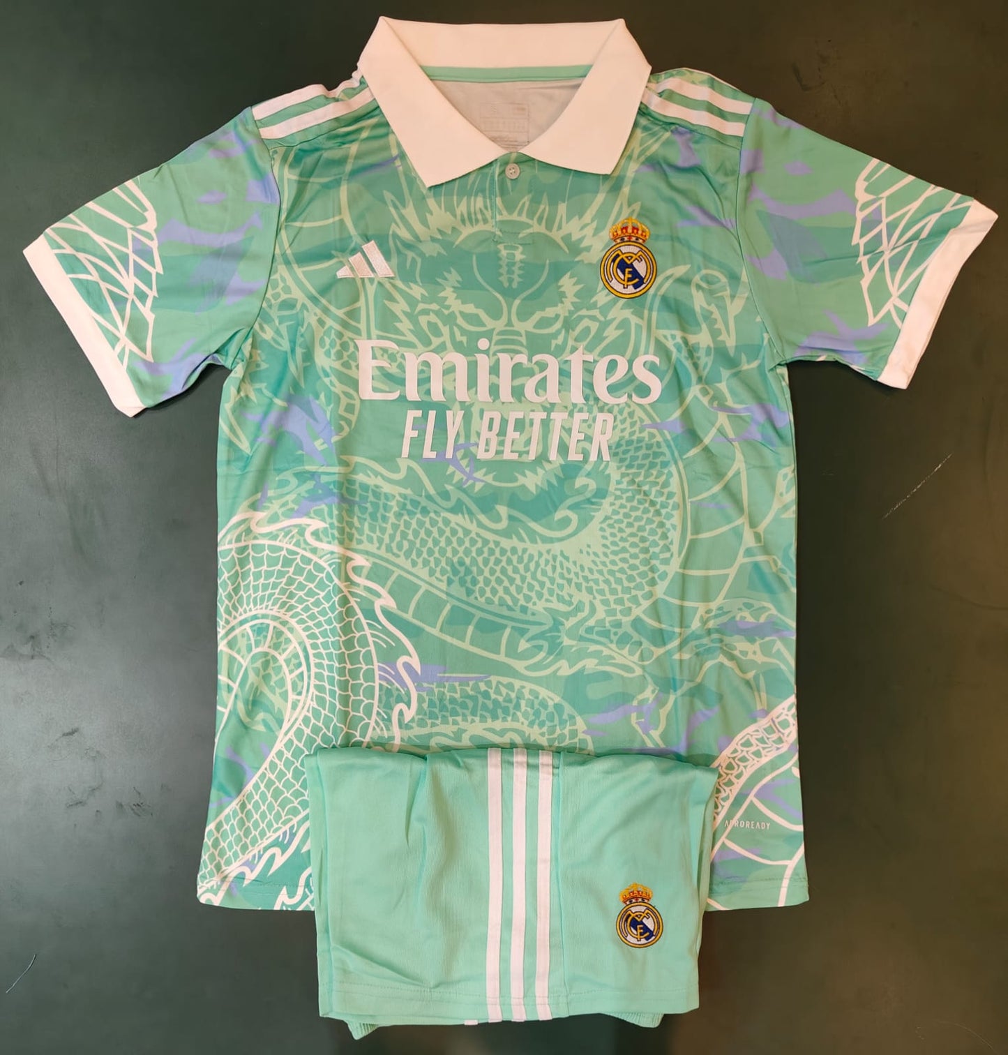 Real Madrid Dragon Special Edition Jersey with Shorts