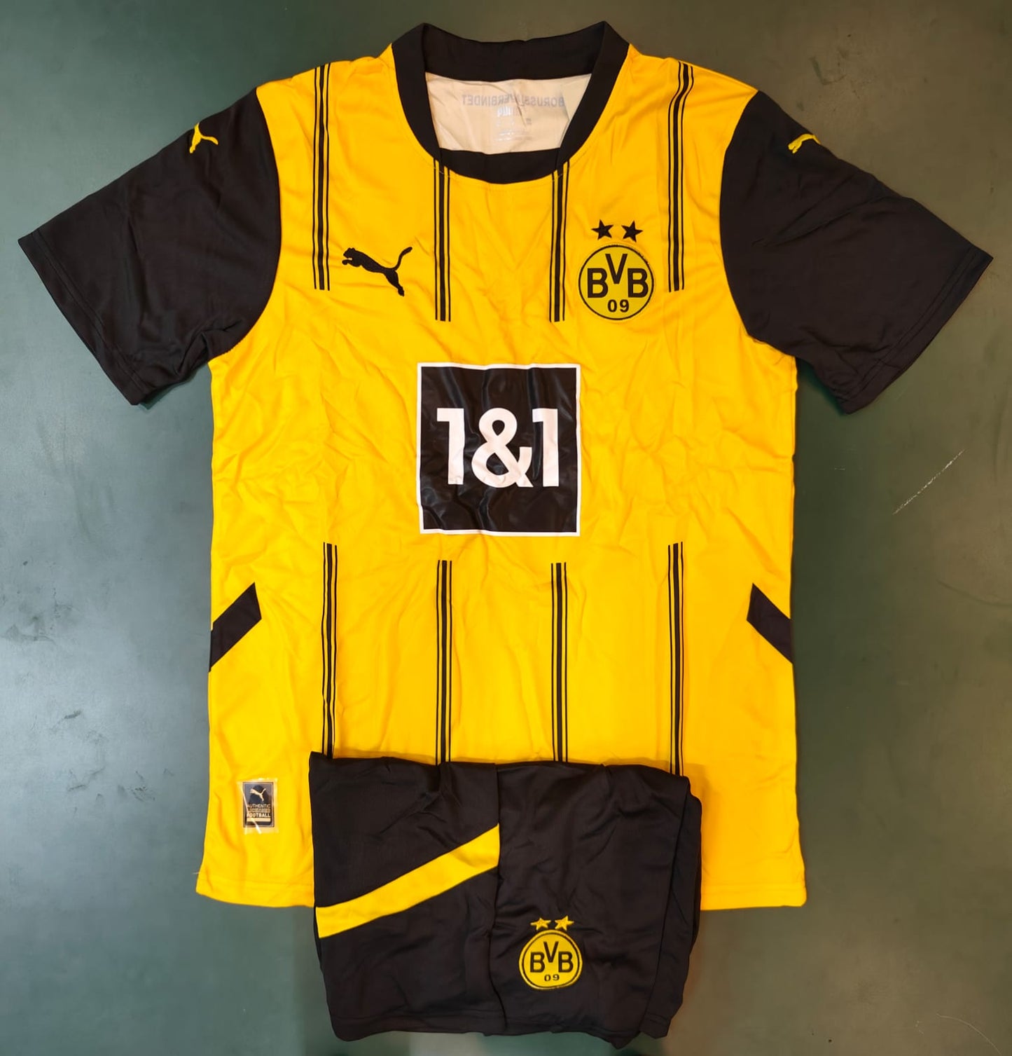 Dortmund Latest Home Football Jersey with Shorts -Season 2024-25