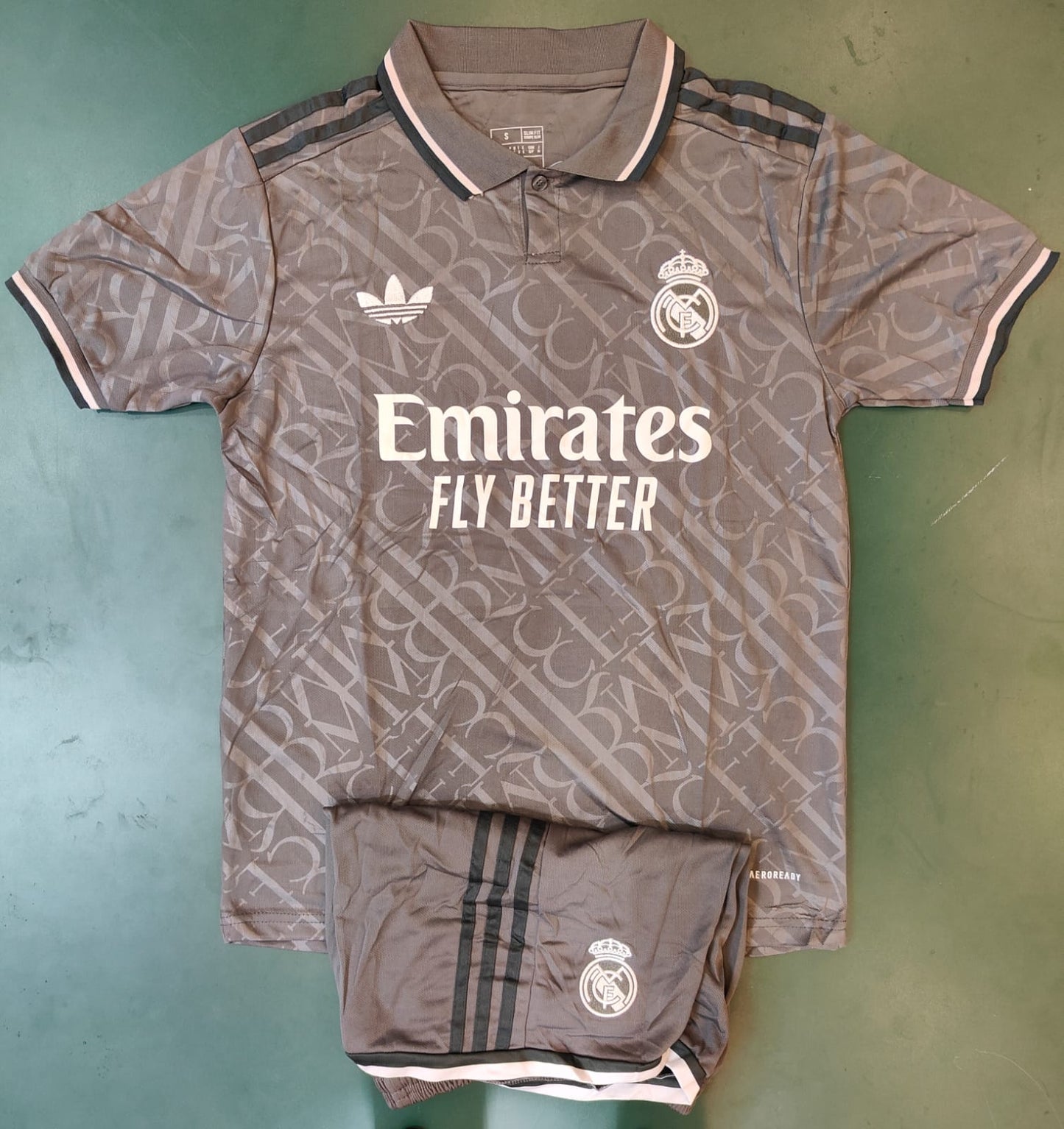 Real Madrid Third Football Jersey with Shorts- Season 2024-25