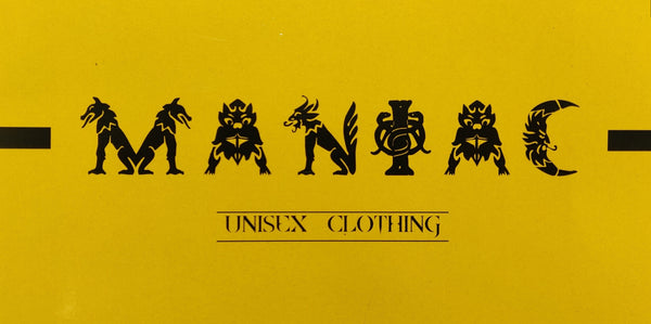 Maniac Unisex Clothing