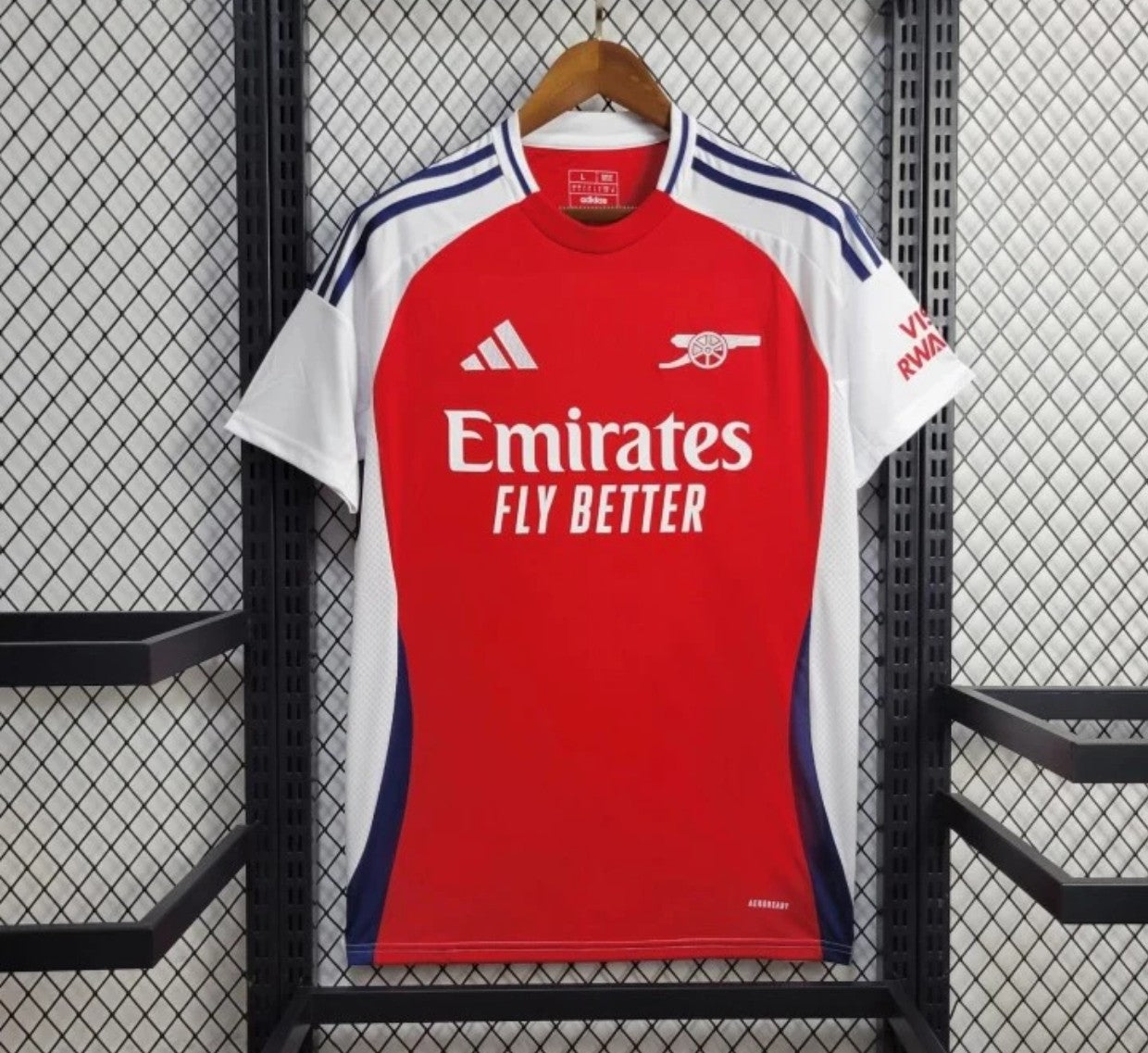 Arsenal New Home Football Jersey 2024 25 Maniac Unisex Clothing