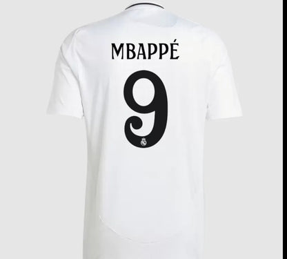 MBAPPE- Real Madrid Home Jersey- 2024-25 Season