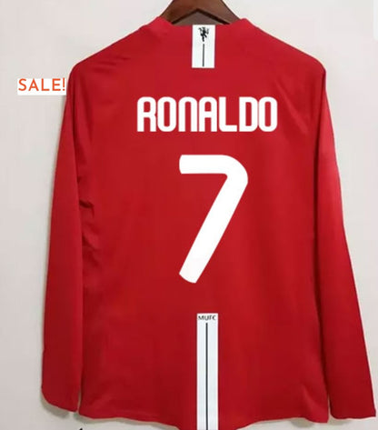 Ronaldo Manchester United Vintage Full Sleeves Jersey- 2007-08 season