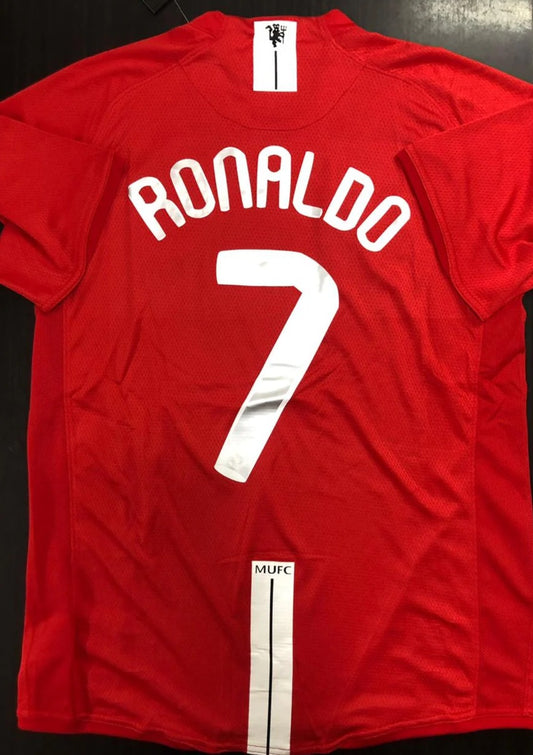 Ronaldo Manchester United Vintage Football Jersey 2007-08