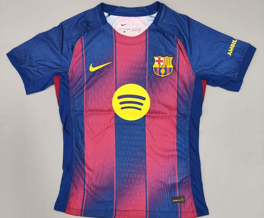 Barcelona Home Player Version Jersey - Season 2025-26