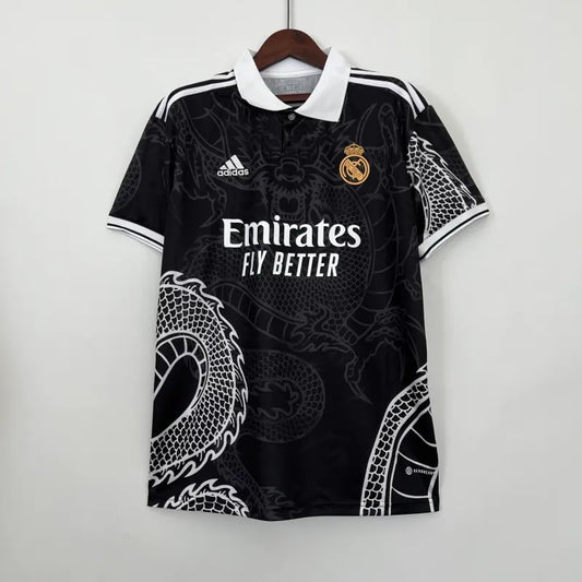 Madrid Dragon Special Edition Black Football Jersey 2023-24