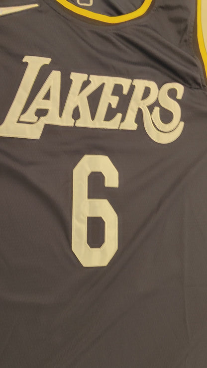 Men's Lebron James #6 Los Angeles Lakers Swingman NBA Jersey - Classic Edition.